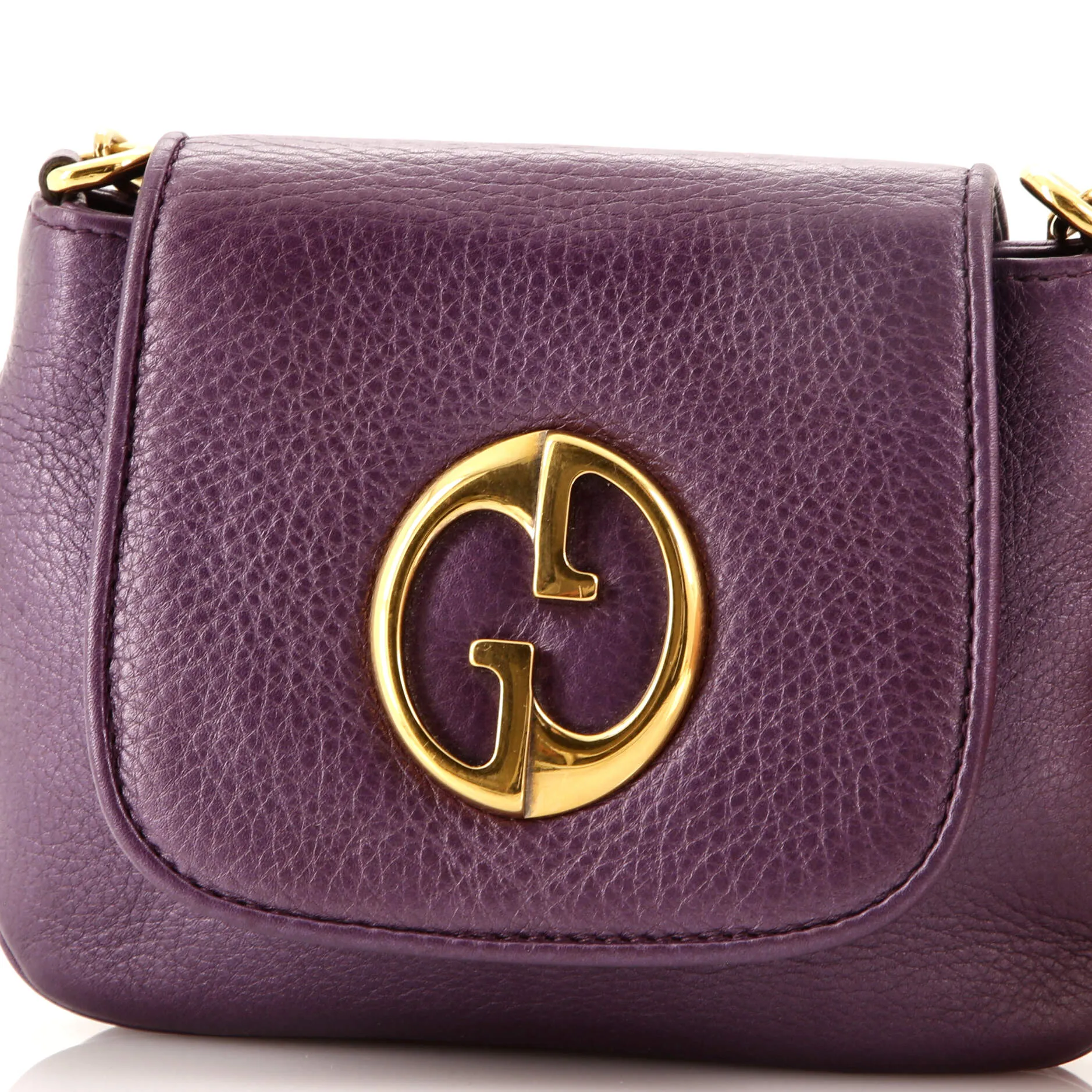 1973 Chain Shoulder Bag Leather Small