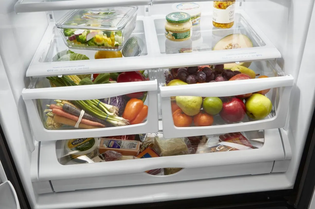36-inch Wide French Door Refrigerator - 25 cu. ft