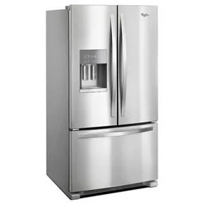 36" Wide French Door Refrigerator - 25 Cubic Feet - Fingerprint Resistant Stainless Steel