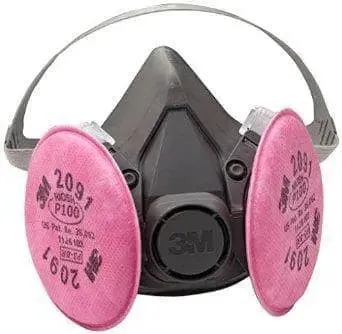 3M - Respirator 6000 Series W/P100 - Small