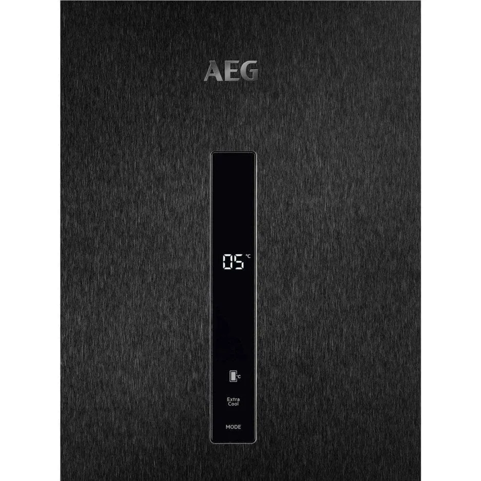 AEG RKB738E5MB 60cm Tall Fridge Black Stainless Steel