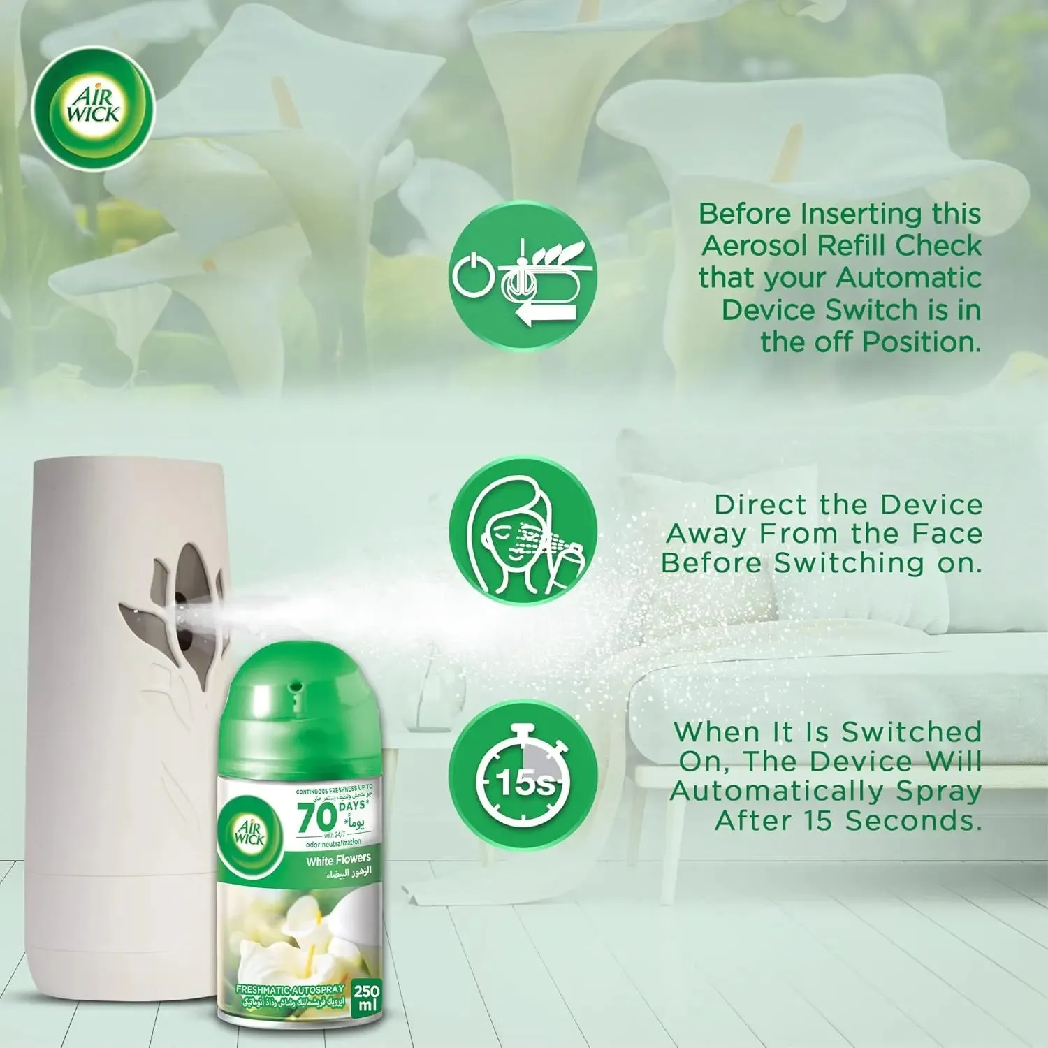 Air Wick Freshmatic Autospray 250ml