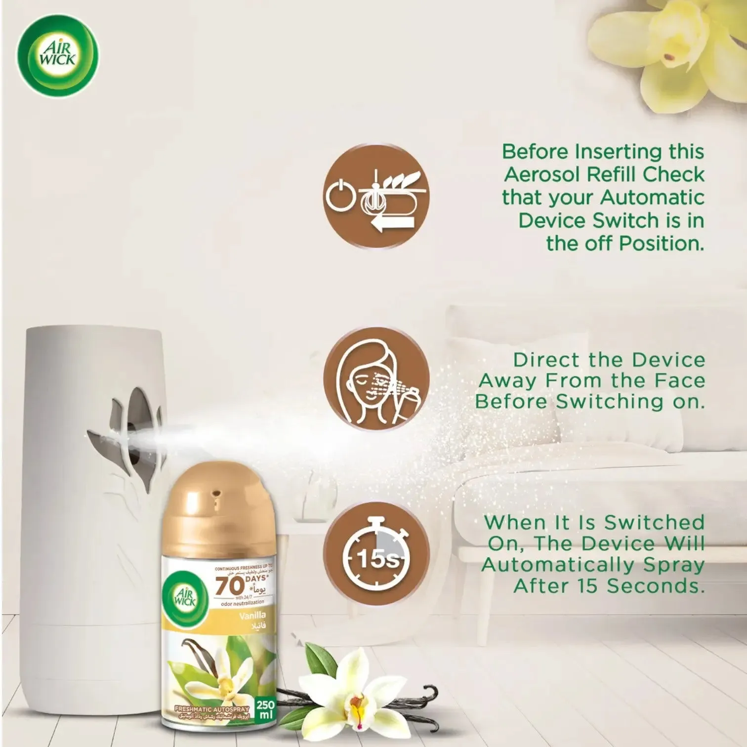 Air Wick Freshmatic Autospray 250ml