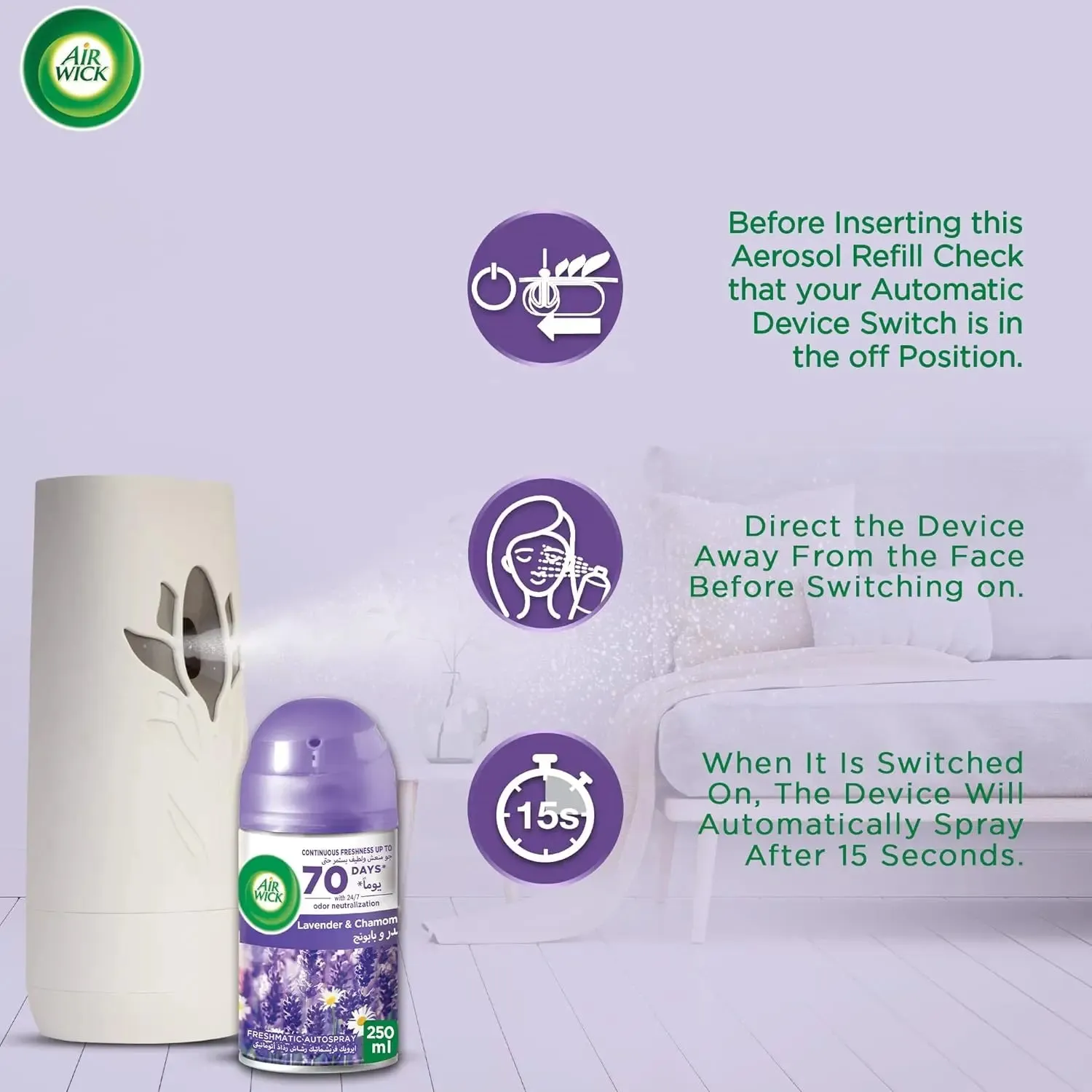 Air Wick Freshmatic Autospray 250ml