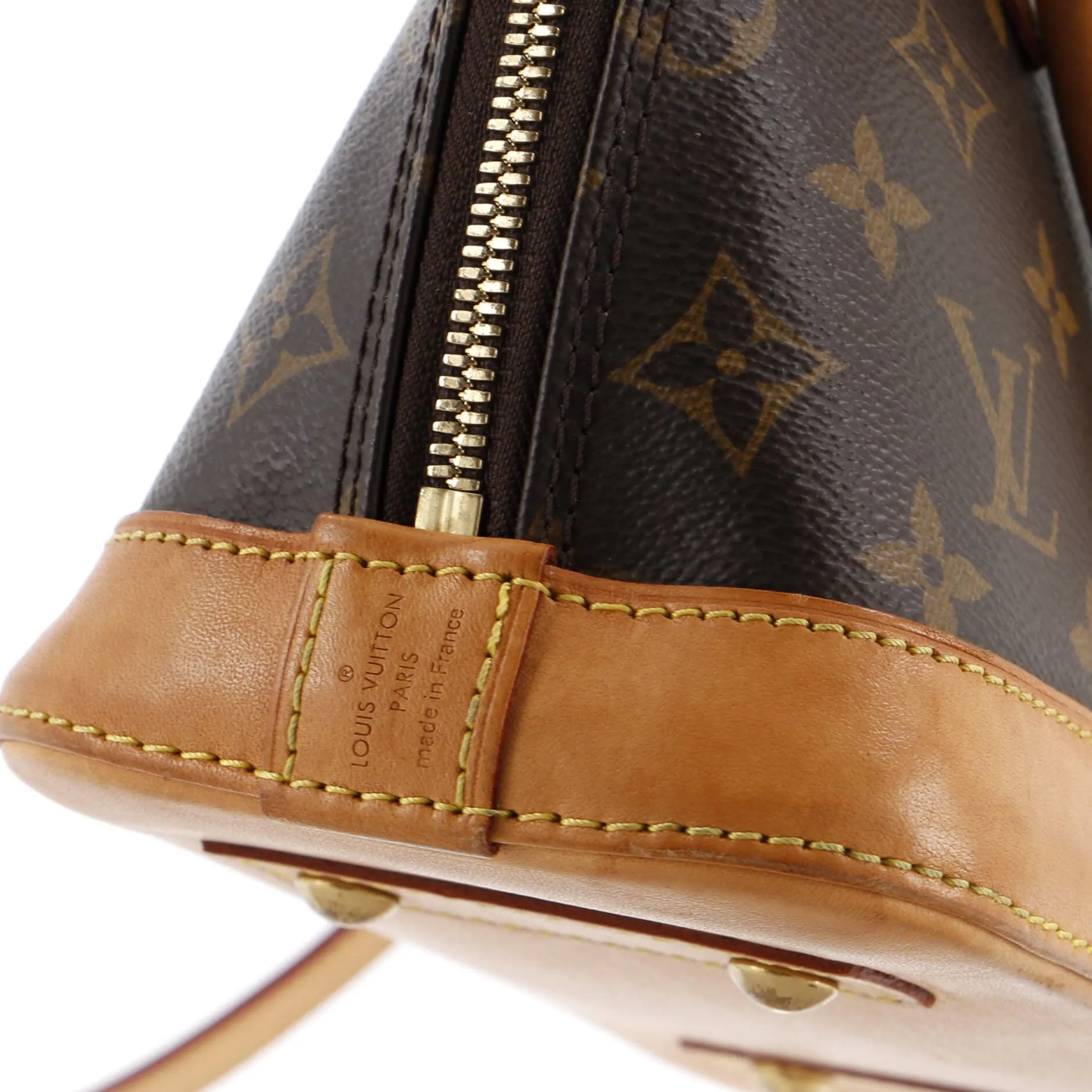 Alma Handbag Monogram Canvas BB