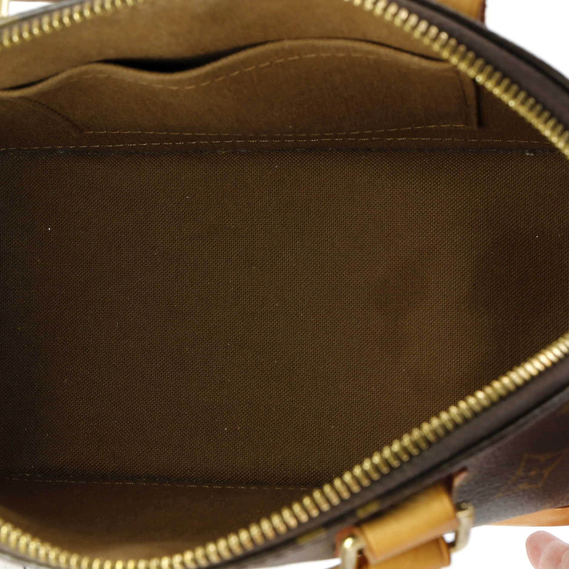 Alma Handbag Monogram Canvas BB