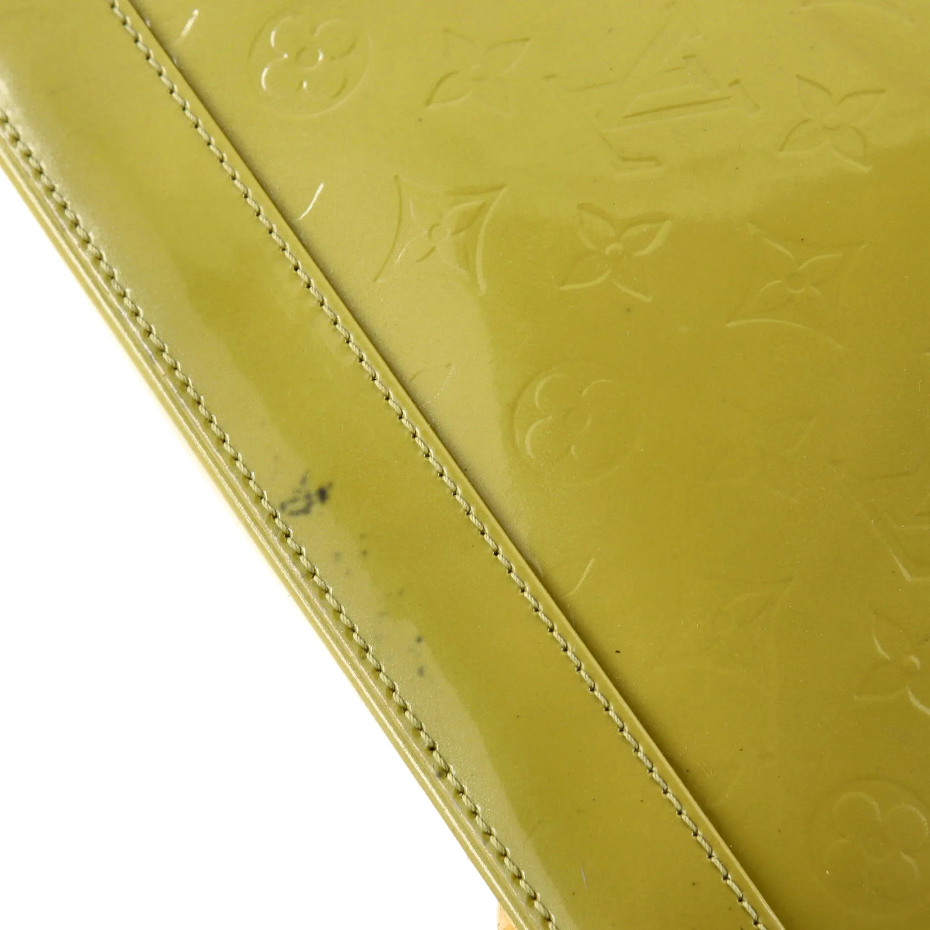 Alma Handbag Monogram Vernis PM