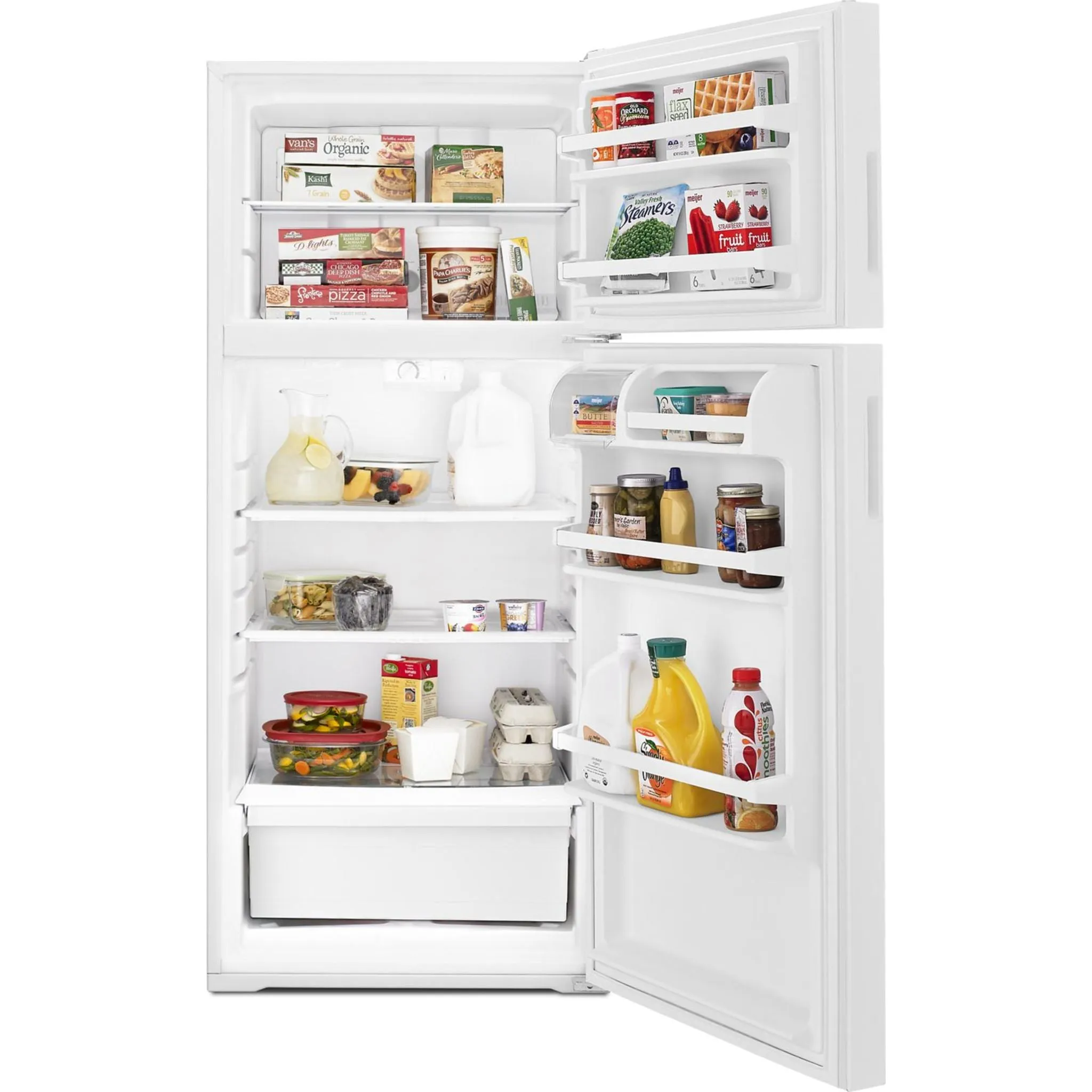Amana Top Mount Fridge (ART316TFDW) - White