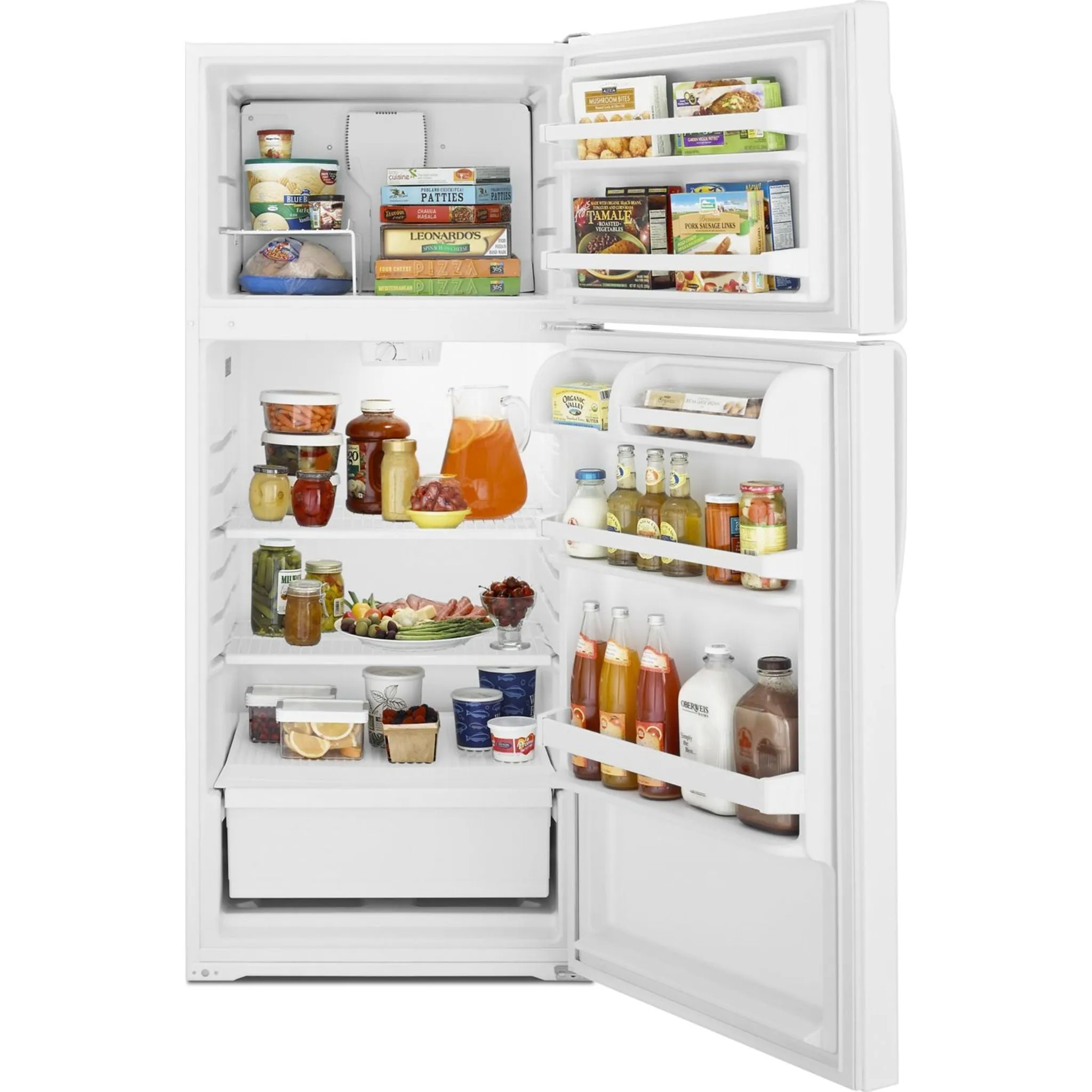 Amana Top Mount Fridge (ART316TFDW) - White