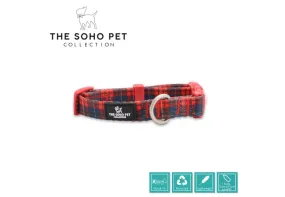 Ancol Soho Pet Tartan Patterned Collar