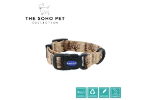 Ancol Soho Pet Woodland Patterned Collar