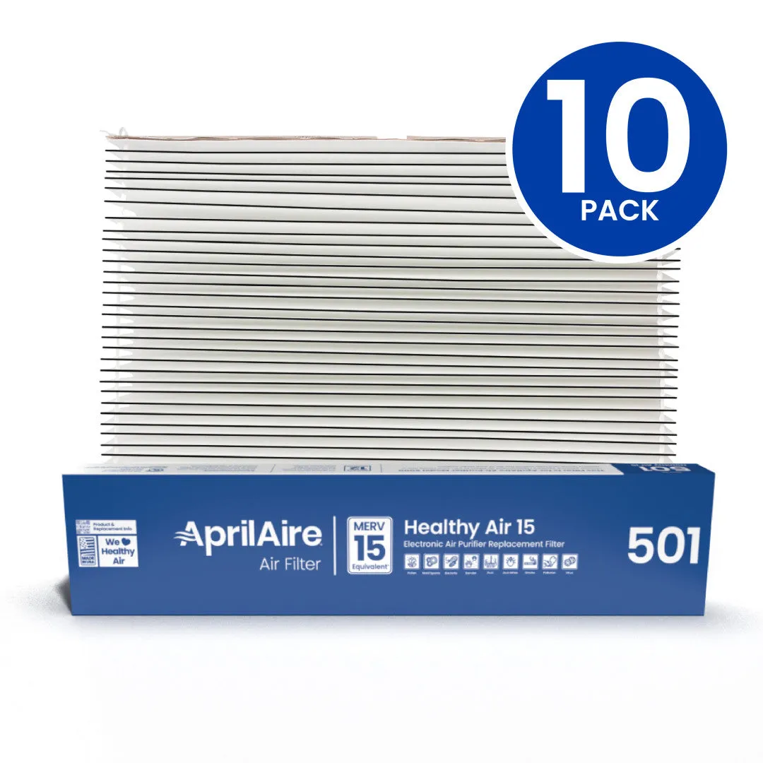 AprilAire 501 MERV 15 Equivalent Air Filter for Whole-House Electronic Air Purifier Model 5000