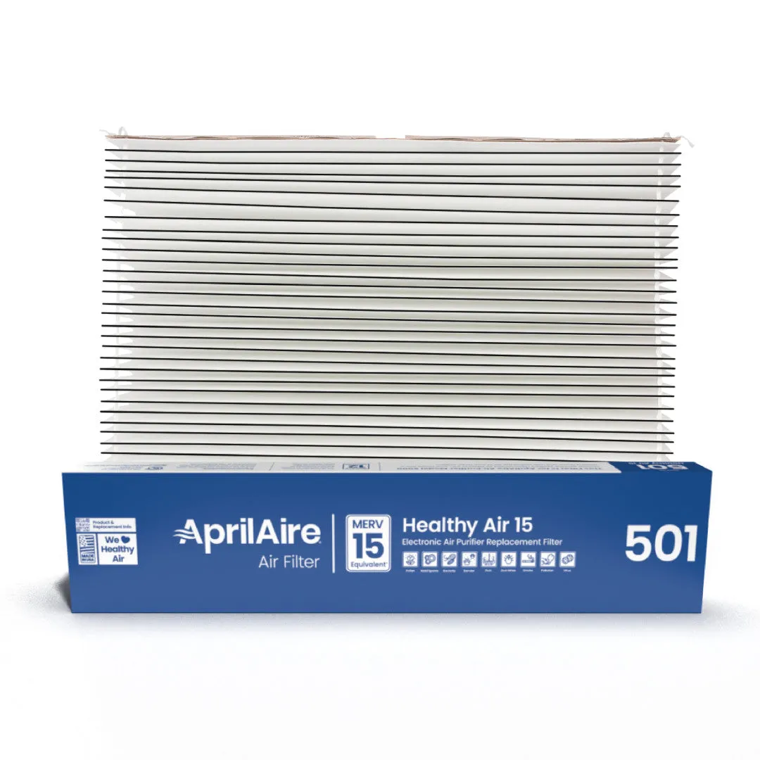 AprilAire 501 MERV 15 Equivalent Air Filter for Whole-House Electronic Air Purifier Model 5000