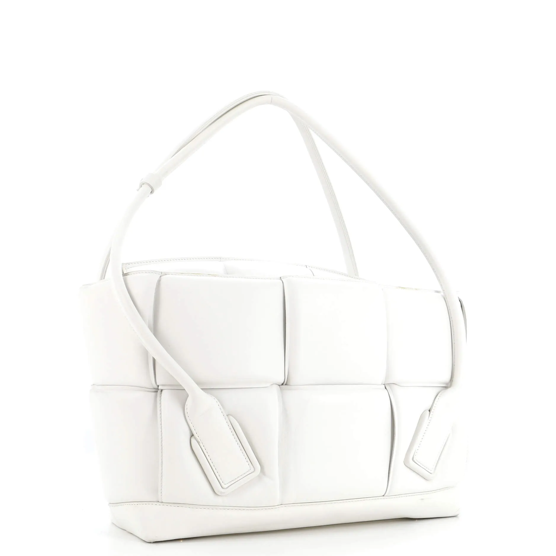 Arco Bag Padded Maxi Intrecciato Leather Large