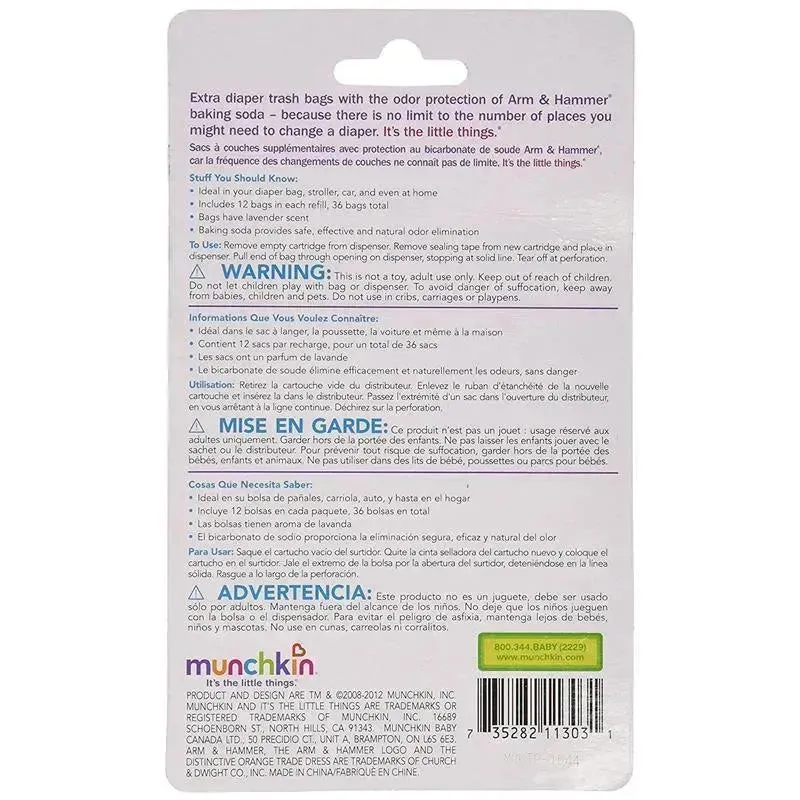 Arm & Hammer Bag Refills 6-pack