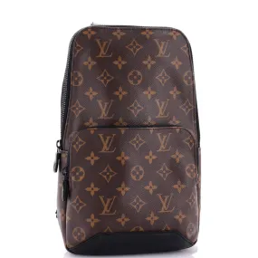Avenue Sling Bag Macassar Monogram Canvas