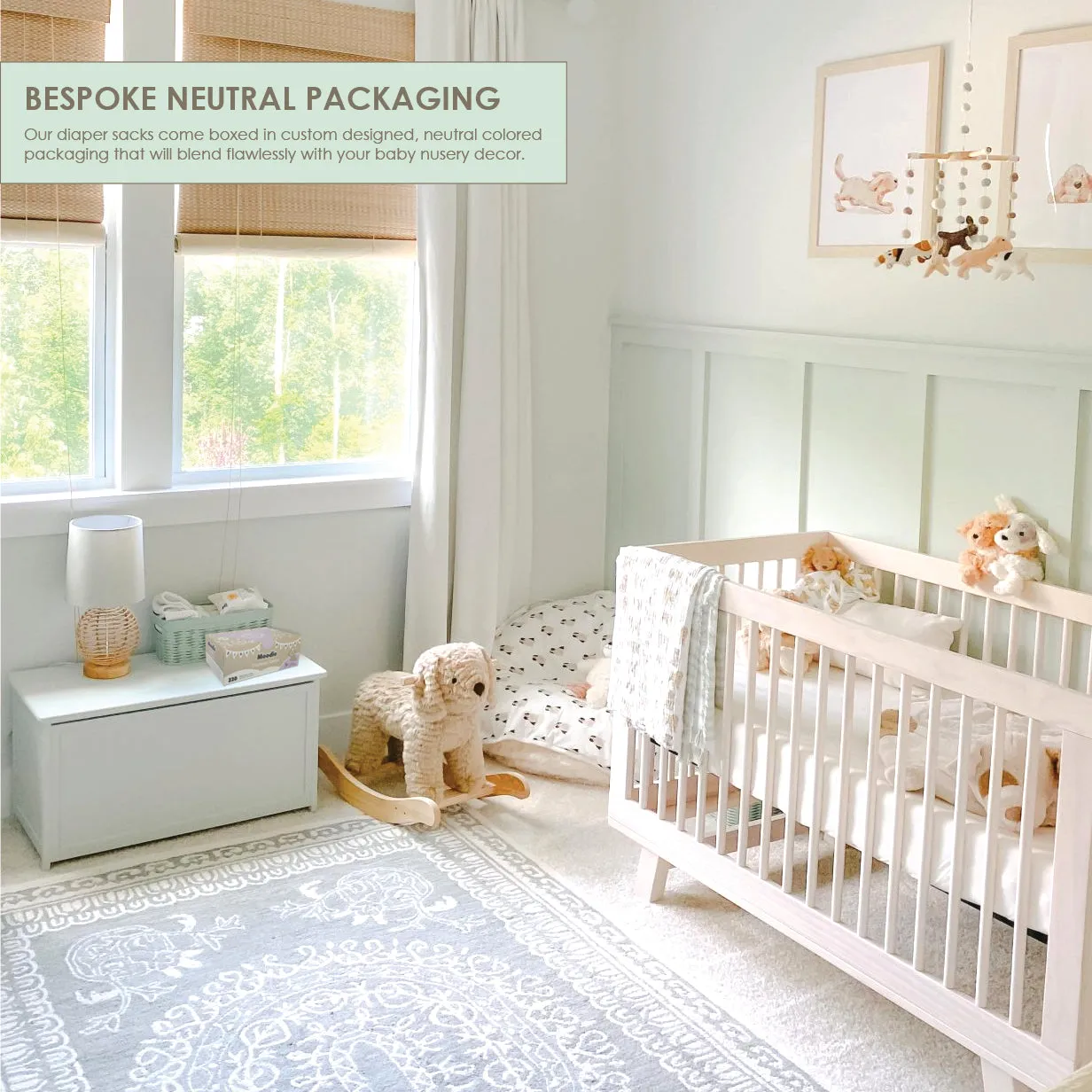 Baby Disposable Diaper Sacks |  LAVENDER Scented - 220 Pack