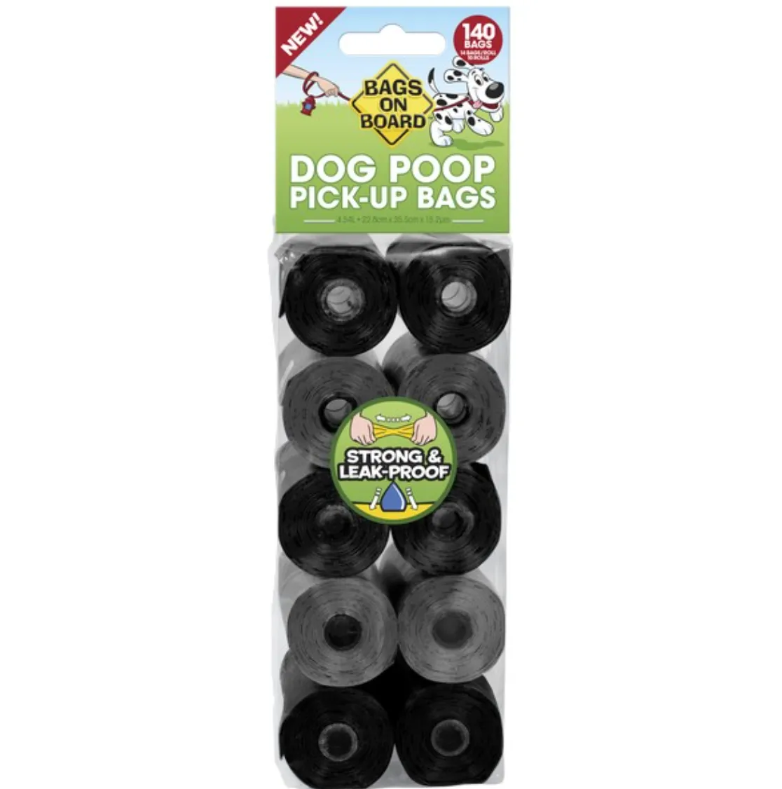 Bags on board refill poo bags (140's)
