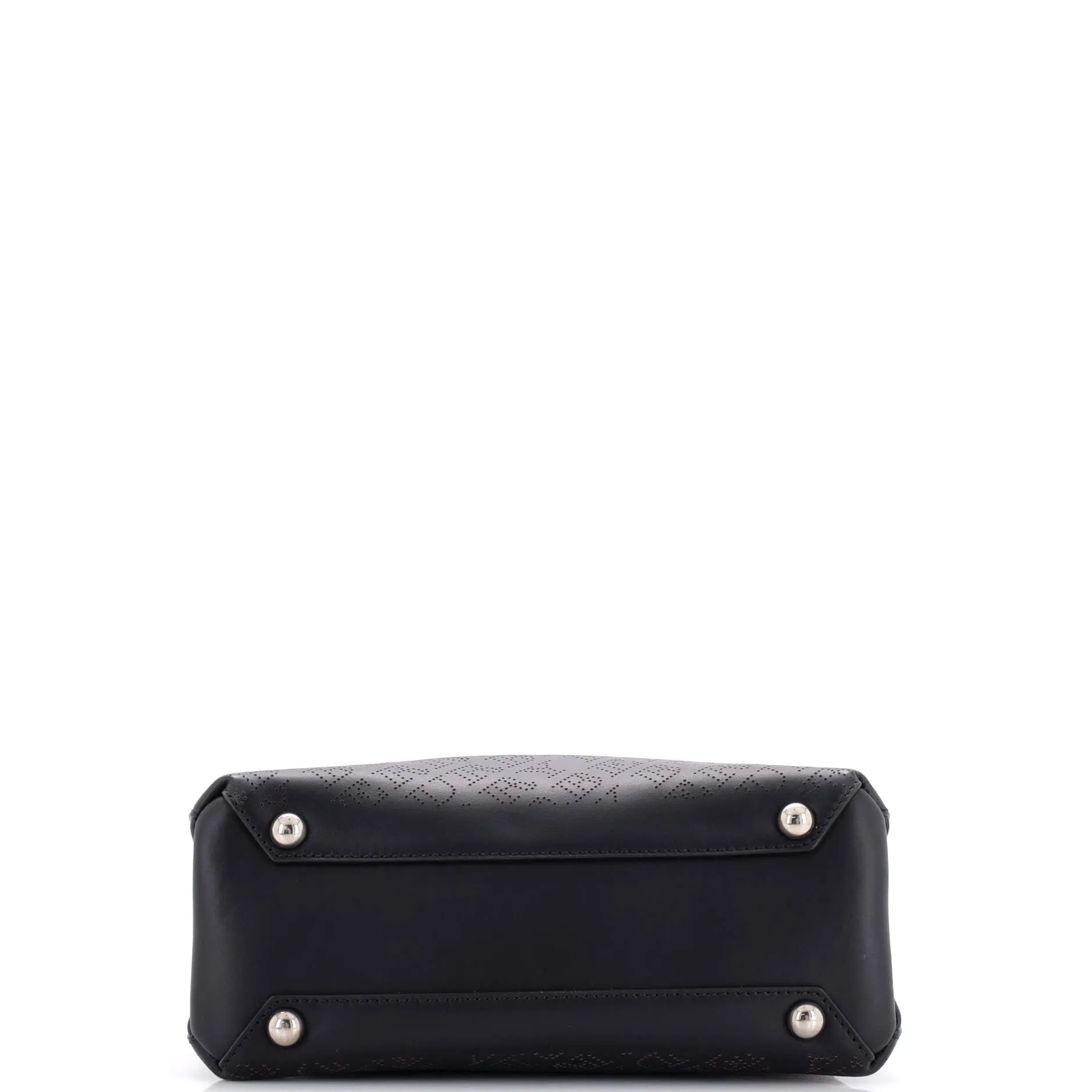 Banner NM Tote Perforated Leather Small