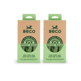 Beco 540 X LARGE Dog Poop Bags - Unscented Rolls