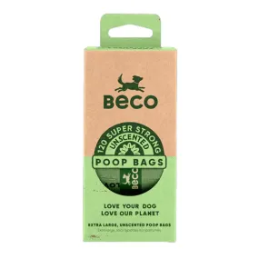 Beco Large Poop Bags - Unscented (x120) Multi (8x15)