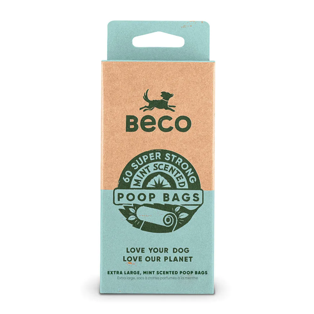 BeCo - Mint Scented - Super Strong Poop Bags