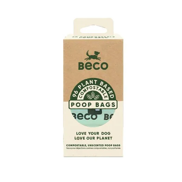 Beco Pets Unscented Compostable Poop Bags