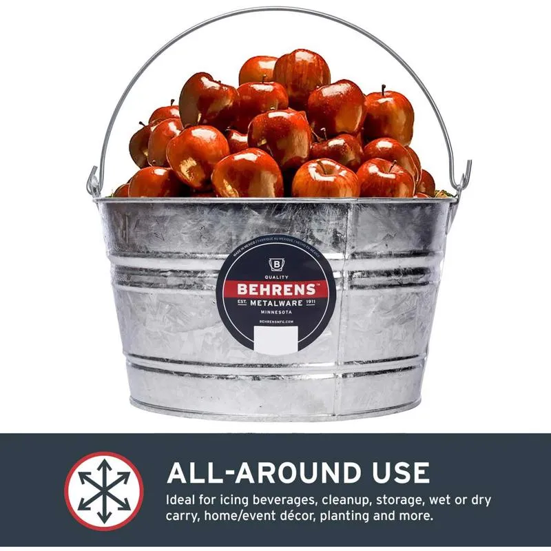 Behrens 4.25 gal Pail Gray