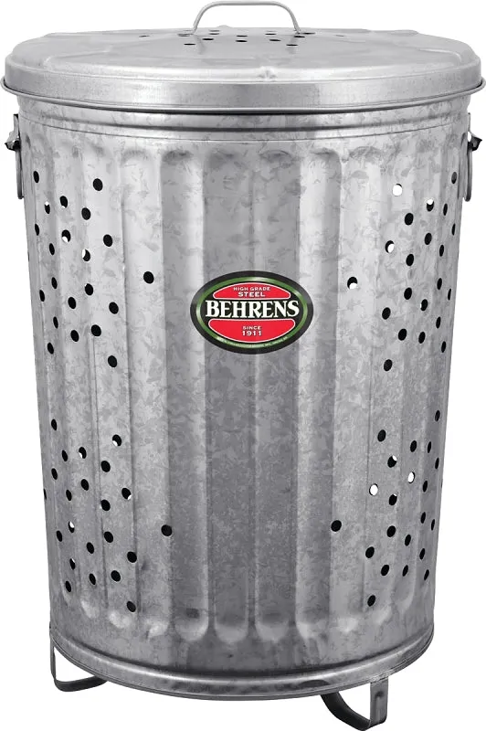 Behrens RB20 Composter/Rubbish Burner, 20 gal Capacity, Steel :EA: QUANTITY: 1