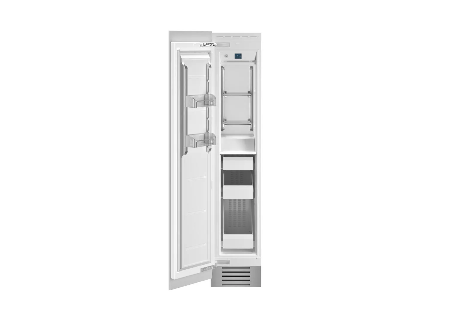 Bertazzoni REF18FCIPRL23 18" Built-In Freezer Column - Panel Ready - Left Hinge