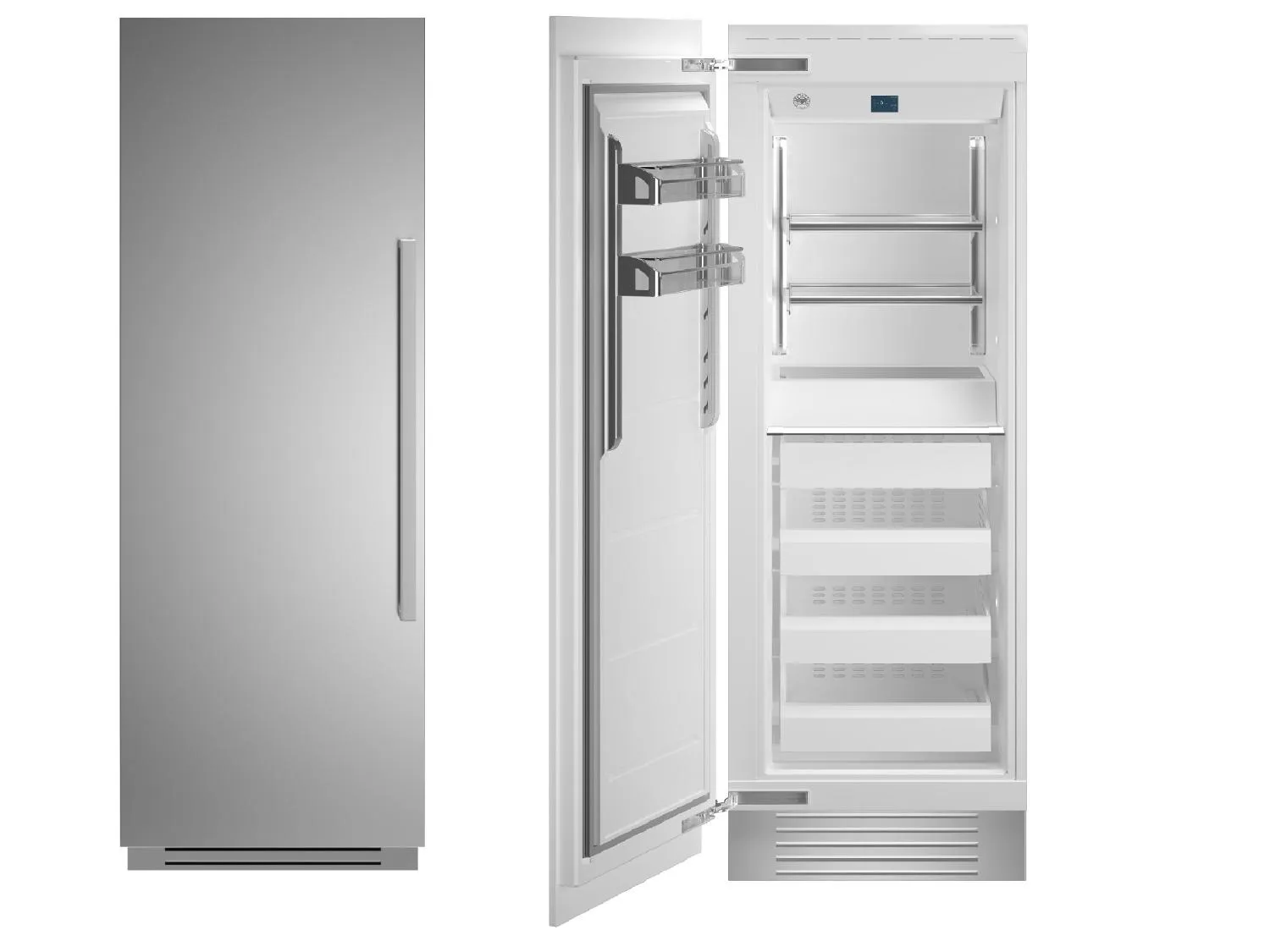 Bertazzoni REF30FCIPIXL23 30" Built-In Freezer Column - Stainless - Left Hinge