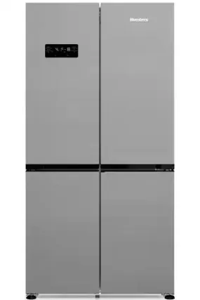 Blomberg KQD114VPX 530L American Fridge Freezer - Brushed Steel
