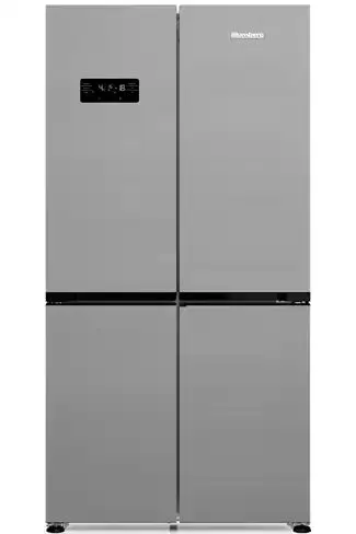 Blomberg KQD114VPX 530L American Fridge Freezer - Brushed Steel