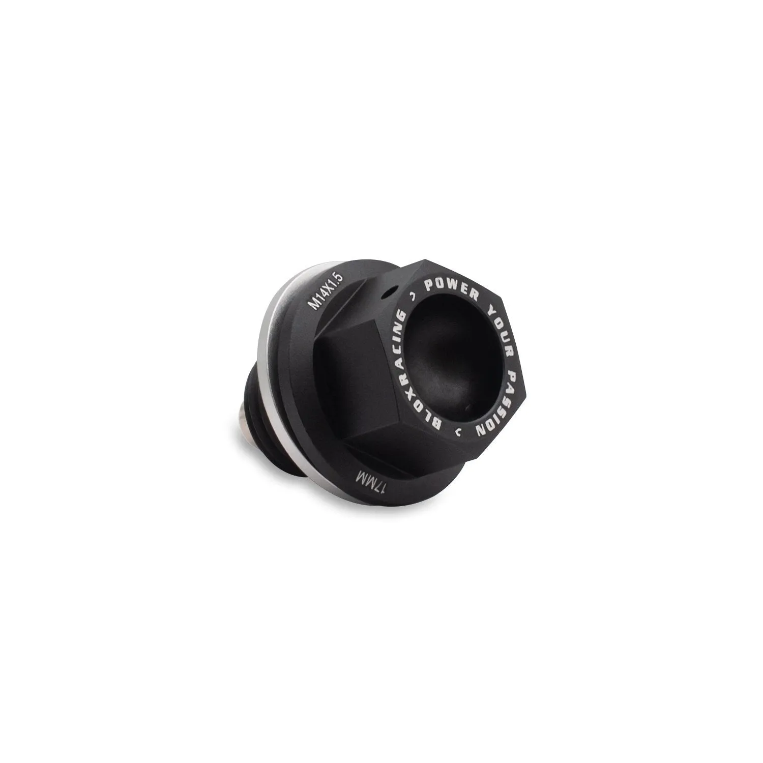 Blox Racing Magnetic Drain Plug -  Manual Transmission / 14x1.5mm (Fits Honda Mitsubishi Ford GM) - BXAC-00406
