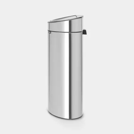 Brabantia Touch Bin – Matt Steel Fingerprint Proof – 40L - 10.5G - LOCAL UPPER EAST SIDE DELIVERY ONLY