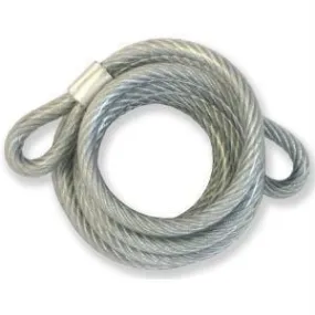 Braided Steel Security Cable 6' x 1/4"