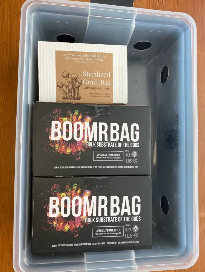 BuildASoil All-In-One Mushroom Growing Kit