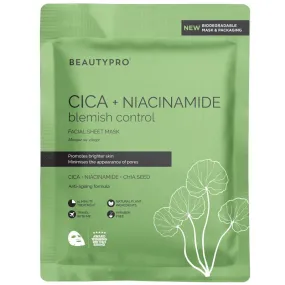 CICA   NIACINAMIDE Blemish Control Mask - 100% Biodegradable