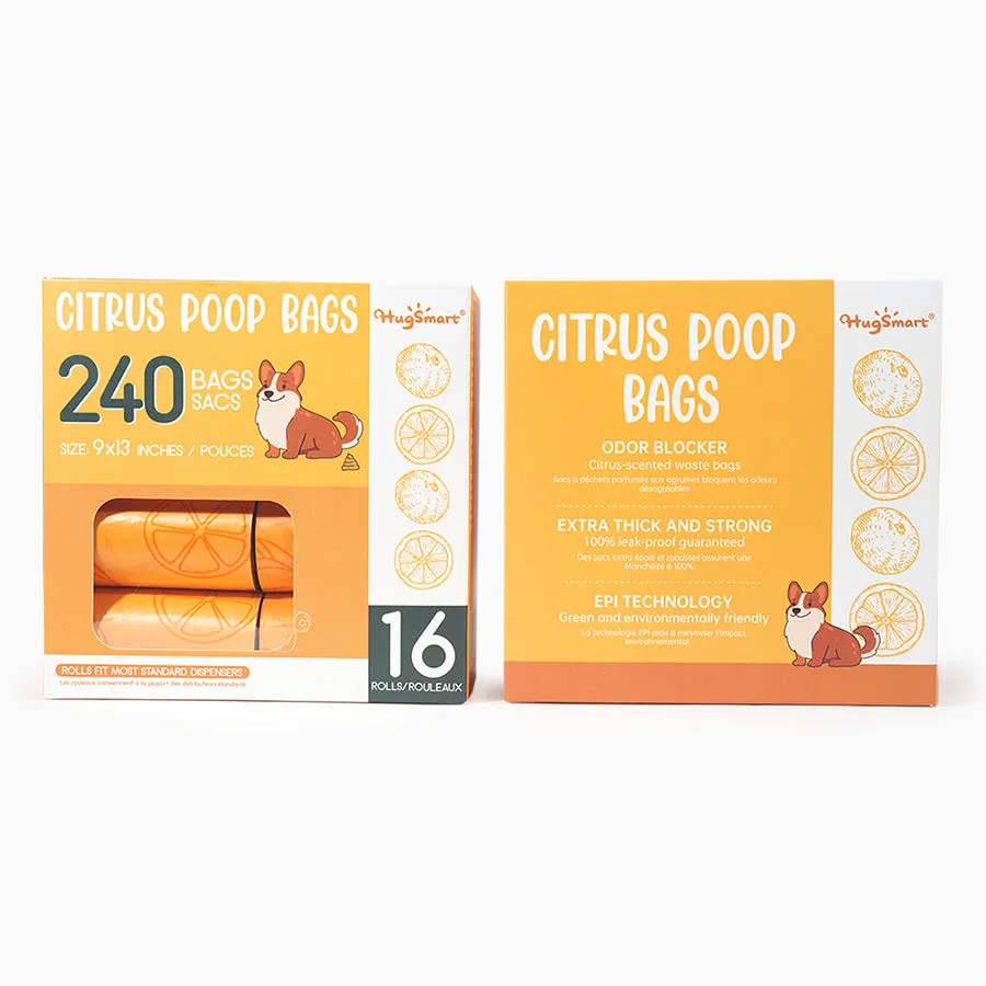 Citrus 16 Rolls - 240 Bags
