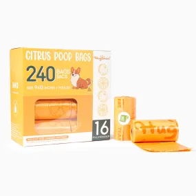 Citrus 16 Rolls - 240 Bags