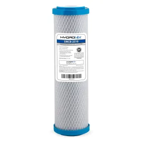 Coconut Shell CTO, Carbon Block Water Filter Cartridge, 0.5 Micron 2.5 x 10
