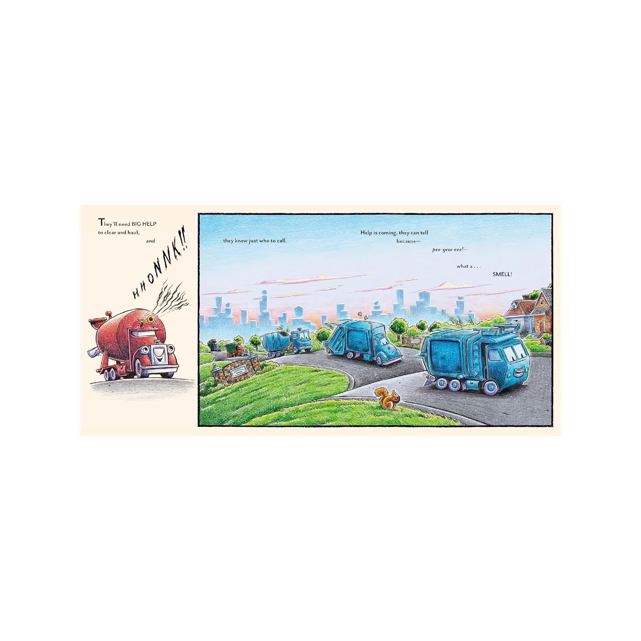 Construction Site Garbage Crew To The Rescue Picture Book
