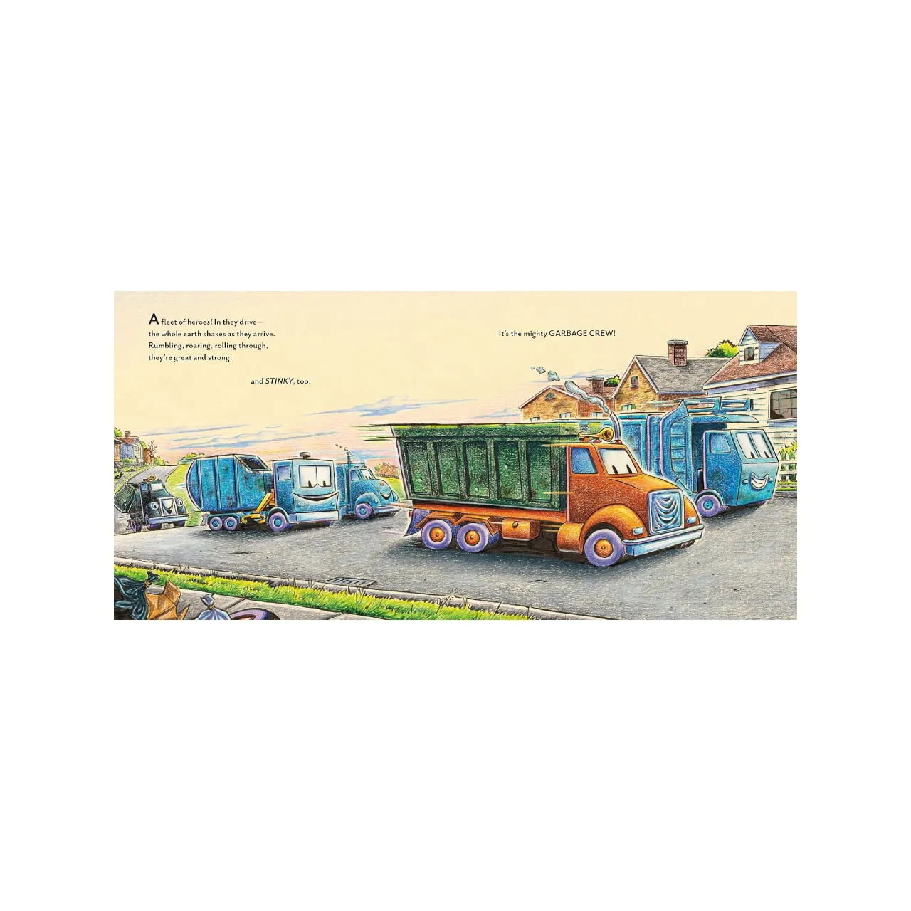 Construction Site Garbage Crew To The Rescue Picture Book