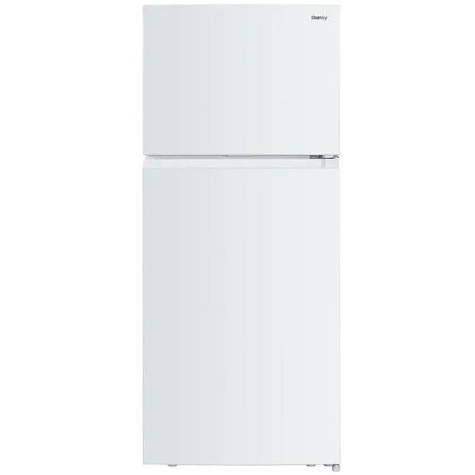 Danby 28-inch, 18 cu. ft. Freestanding Top Freezer Refrigerator DFF176B1WDB