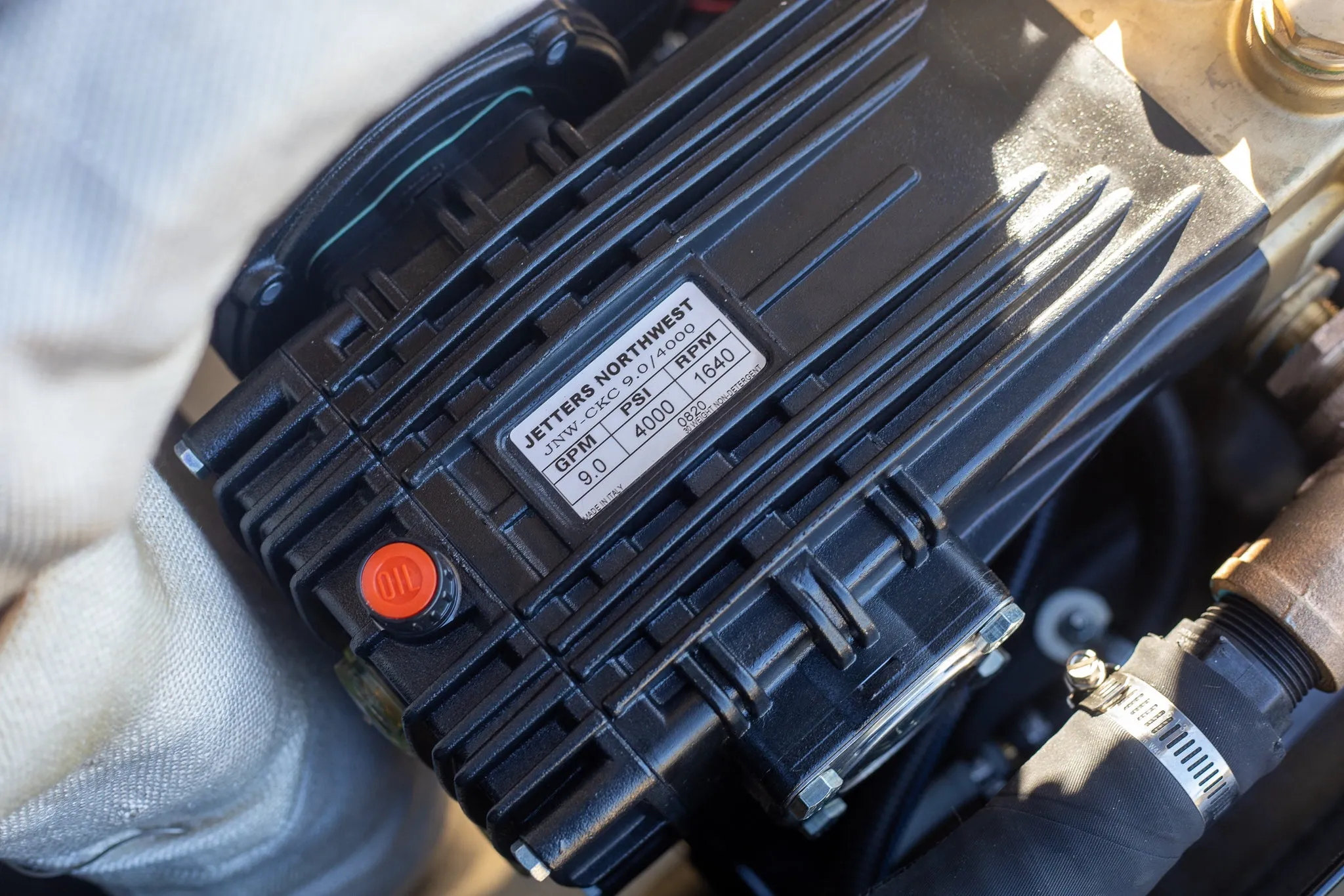 Eagle 600 DWR Tandem Axle Trailer Jetter