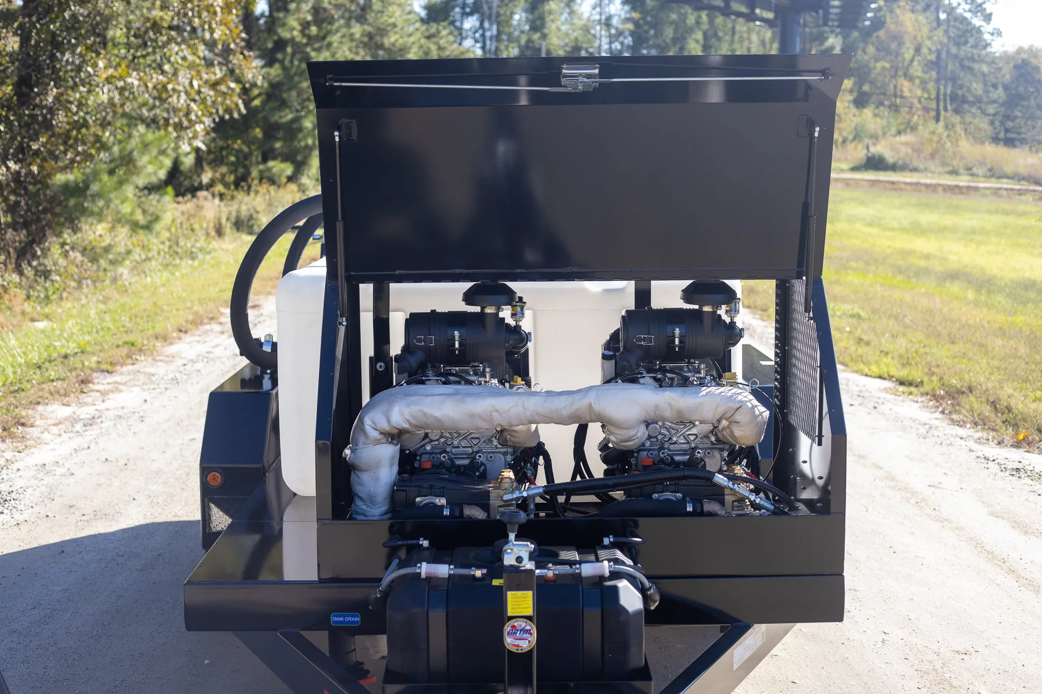 Eagle 600 DWR Tandem Axle Trailer Jetter