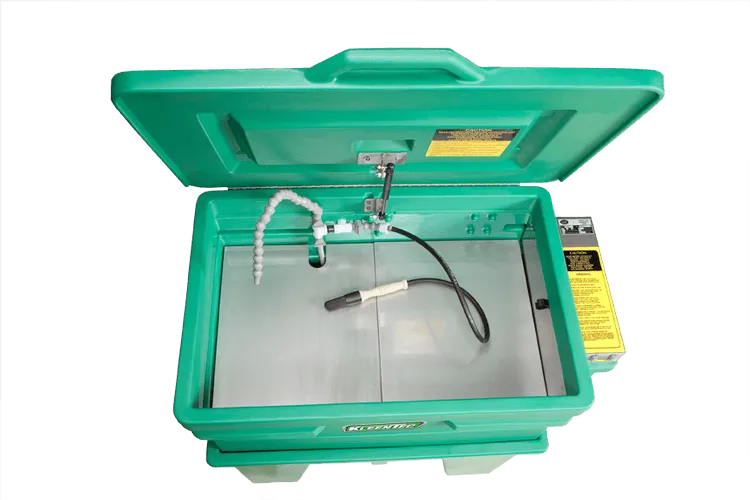 EcoMaster #4000 Heated Automotive Parts Washer w/ Mechanical Agitation - 30 Gallons