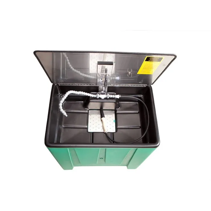 EcoMaster #6000 Aqueous Portable Parts Washing Bin - 45 Gallons