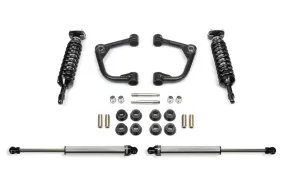 Fabtech 2" Upper Control Arm System w/Front Dirt Logic 2.5 Coilovers & Rear 2.25 Shocks Kit for 2009-2014 Ford F150 4WD w/2" lift