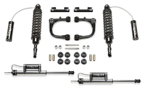Fabtech 3" Upper Control Arm System w/Front Dirt Logic 2.5 Coilovers w/Reservoir & Rear Dirt Logic Shocks w/Reservoir Kit for 2010-2014 Toyota FJ Cruiser 4WD w/3" lift
